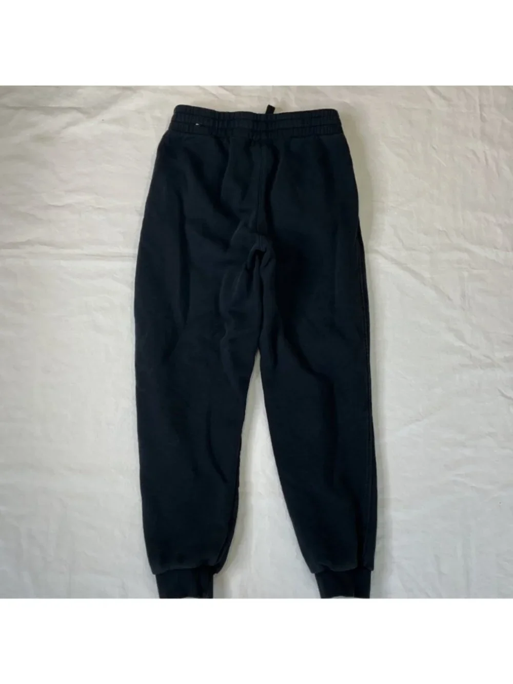 Nike Sportswear Club Fleece Black Sweatpants Youth Medium Cotton Blend Joggers